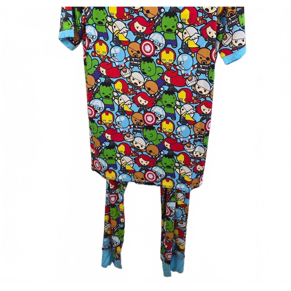 NEW CHARLIES PROJECT boy's comic heroes bamboo loungewear in multi